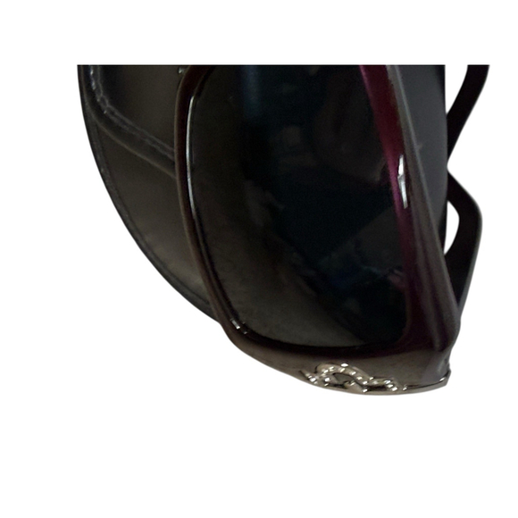 Bvlgari 859-B Tortoise Framed Sunglasses With Crystal Accents On The Side W Case - Picture 6 of 9